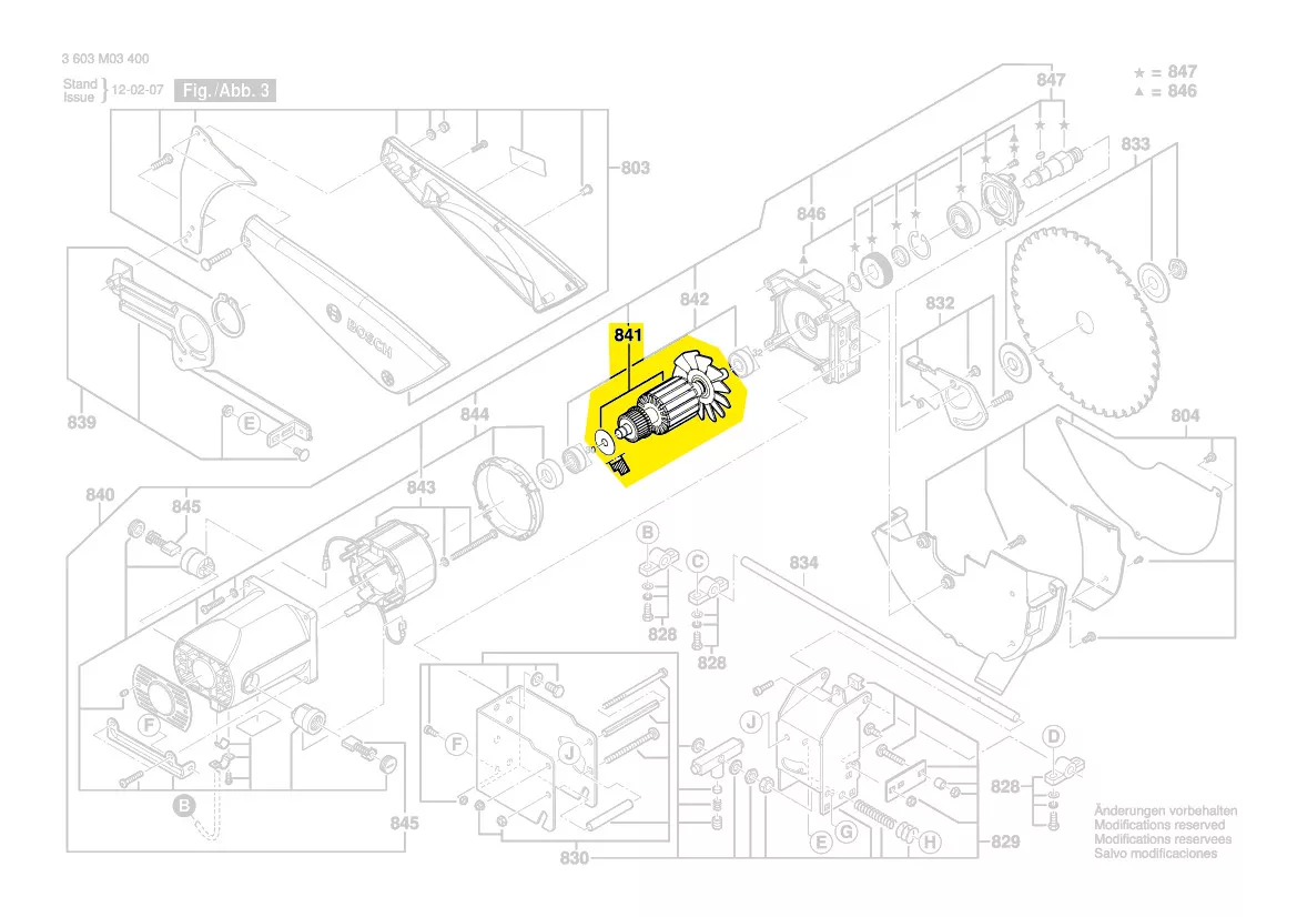 Induit réf. 1 619 PA3 192 Bosch